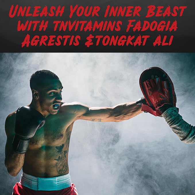 Fadogia Agrestis & Tongkat Ali Supplement: 1500mg - 120 Capsules | 750mg Each of Tongkat Ali (Longjack) & Fadogia | Ultra-Potent Formula For Men For Sports Nutrition, Athletic Performance, & Muscles*