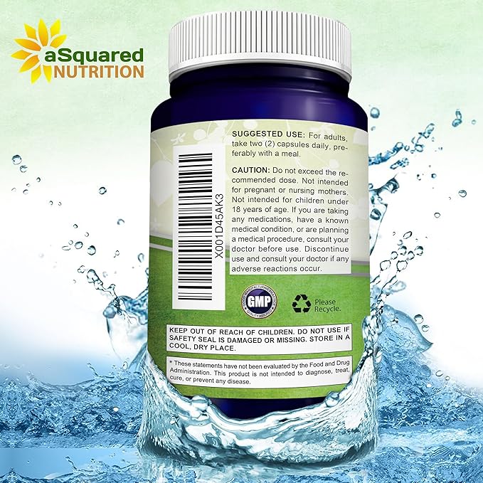 aSquared Nutrition Acetyl L-Carnitine 1000mg Max Strength - 200 Veggie Capsules - High Dosage Acetyl L Carnitine HCL (ALCAR) Supplement Pills to Support Pure Energy, Brain Function & Fatty Acid