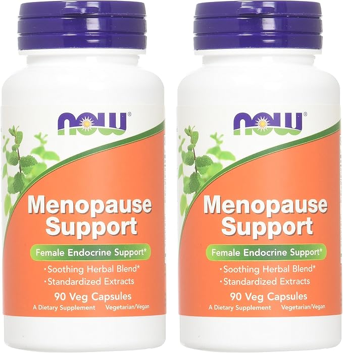 2 Bottles of Now Foods Menopause Support, 90 caps