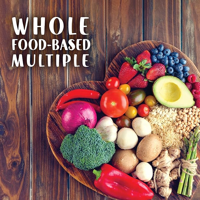 Bluebonnet Nutrition Mens' ONE 40+ Whole Food-Based Multiple, Men Multivitamin for Men 40+, Soy-Free, Non-GMO, Gluten Free, Kosher, 30 Vegetable Capsules, 30 Servings
