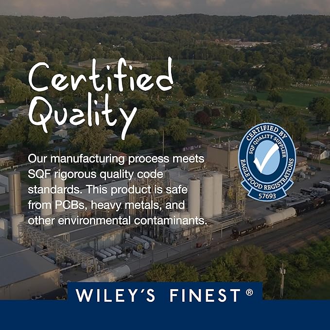 Wiley's Finest Kids Vegan Omega-3 Gummies - Natural Sugar - Vegetarian DHA, ALA & SDA - Gluten Free - Watermelon Flavor, 30 Gummies