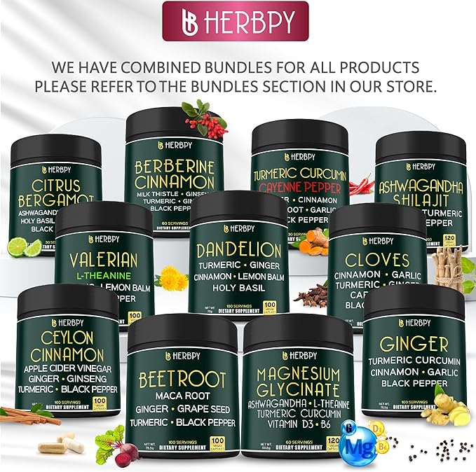 Bundle 7in1 Cloves Supplement 100 Count & 6in1 Myo-inositol & D-Chiro Inositol Supplement for Women 120 Count - Support Immune, Digestion, Heart & Overall Health